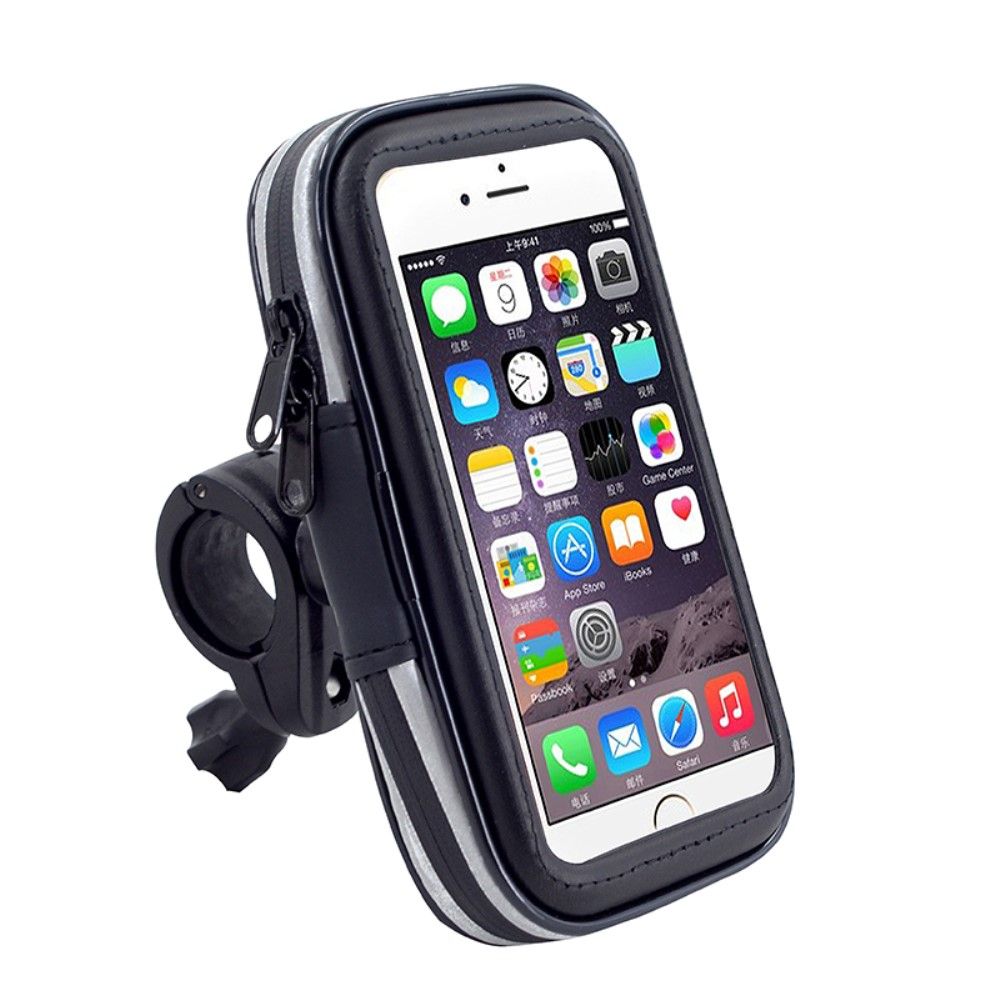 Professional Reflective Support for Bicycle Handlebar and Rotatable Waterproof Motorcycle 360 for Huawei Honor 8S (2019) - Black