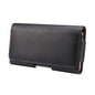 Authentic Leather Horizontal Belt Clip Case for Honor 300 Pro (2024)