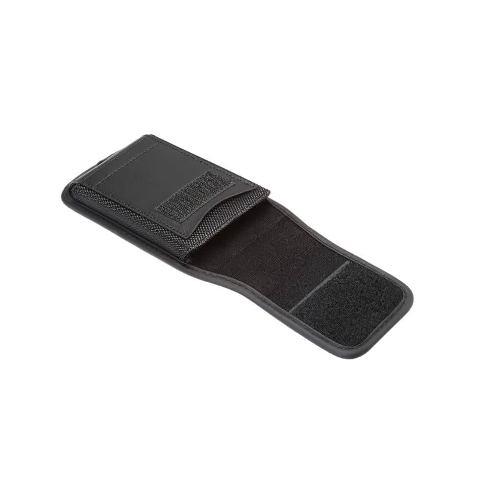  Belt Case Cover with Card Holder Design in Leather and Nylon Vertical for Vivo X60T Pro+ (2021)