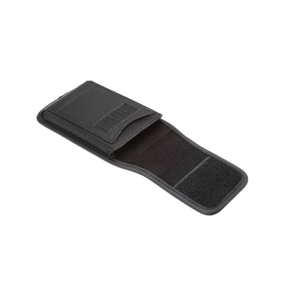  Belt Case Cover with Card Holder Design in Leather and Nylon Vertical for Vivo X60T Pro+ (2021)