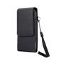 Synthetic Leather Belt Pouch Case with Card Holder and 360 Swivel Clip for Huawei Mate 70 RS (2024)