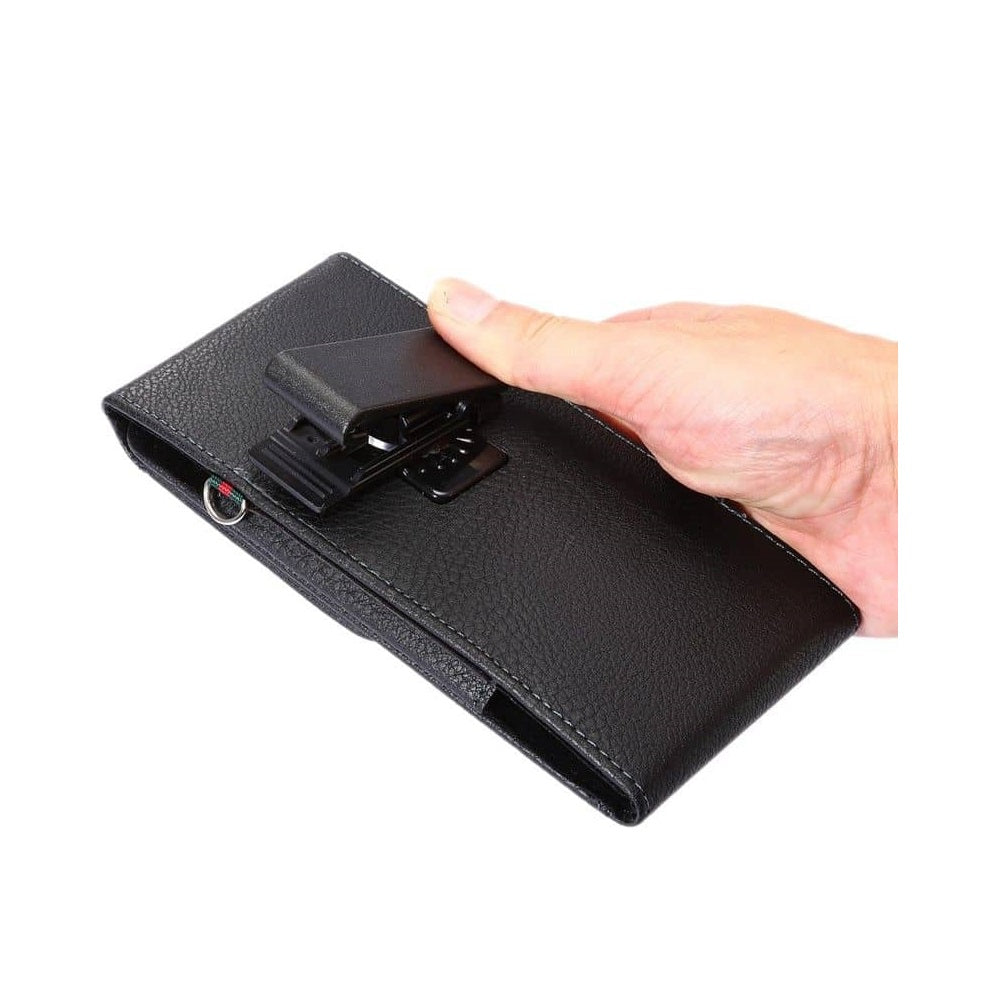 Leather Holster Case Belt Clip Rotary 360 with Card Holder and Magnetic Closure for I Kall Z7 (2022)