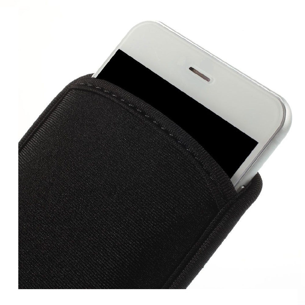 Neoprene Sock Sleeve Case for Smartphone Soft Shockproof Scratch Resistant Washable Hygienic Slim Slide-In Protection for Cubot KingKong Ace 5 (2025)