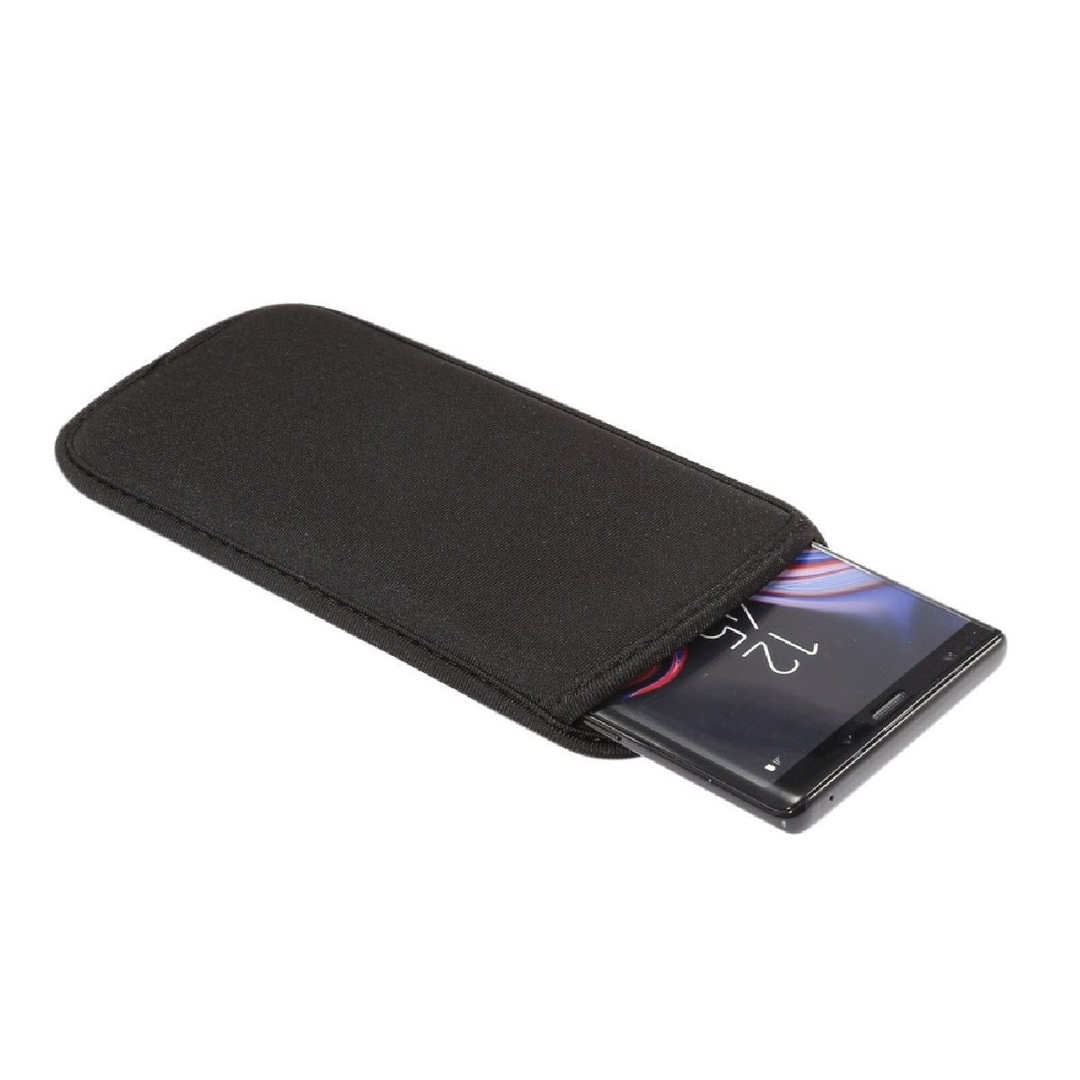 Neoprene Sock Sleeve Case for Smartphone Soft Shockproof Scratch Resistant Washable Hygienic Slim Slide-In Protection for Doogee Note 58 (2025)