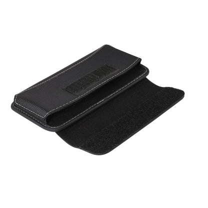 Horizontal Belt Pouch New Design Leather and Nylon for ZTE nubia Z50 Ultra (2023)