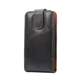 Genuine Leather Holster Executive Case belt Clip Rotary 360º Magnetic Closure for Vivo V25E (2022)