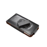 Genuine Leather Holster Executive Case belt Clip Rotary 360º Magnetic Closure for LAVA Z4 (2020)