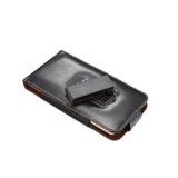 Genuine Leather Holster Executive Case belt Clip Rotary 360 Magnetic Closure for LAVA Z66 (2020)