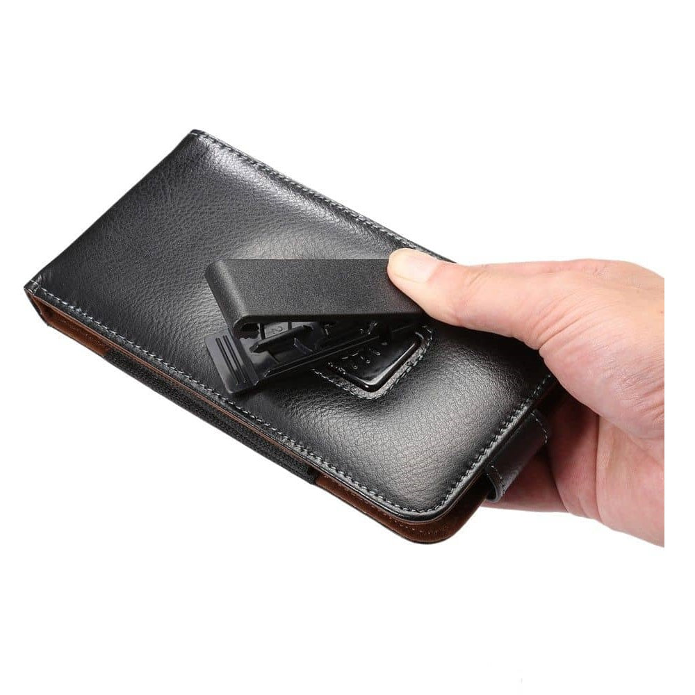 Genuine Leather Holster Executive Case belt Clip Rotary 360º Magnetic Closure for Xiaomi Redmi Note 11S 5G (2022)