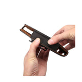 Genuine Leather Holster Executive Case belt Clip Rotary 360º Magnetic Closure for Kyocera GRATINA KYV48 (2020)