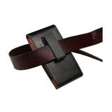 Genuine Leather Holster Executive Case belt Clip Rotary 360º Magnetic Closure for LG W11 (2020)