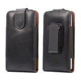 Genuine Leather Holster Executive Case belt Clip Rotary 360 Magnetic Closure for LAVA IRIS 66  (2019)