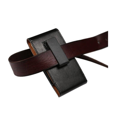 Genuine Leather Holster Executive Case belt Clip Rotary 360º Magnetic Closure for Cubot J10 (2021)