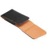 Magnetic leather Holster Executive Case belt Clip Rotary 360 for Sharp Sense3 (2019) - Black