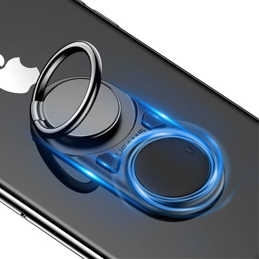 Holder Ring to Eliminate Anxiety Explodes the Plastic Bubbles with your Push Button and Rotates the Wheel for HONOR 20 YOUTH EDITION (2019) - Black