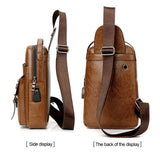 Backpack Waist Shoulder bag compatible with Ebook, Tablet and for BLU C6 (2019) - Black