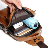 Backpack Waist Shoulder bag compatible with Ebook, Tablet and for Realme C3 (2020) - Black