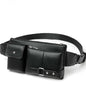 Bag Fanny Pack Leather Waist Shoulder bag for Ebook, Tablet and for Blackview BV6900 (2020)