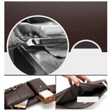 Bag Fanny Pack Leather Waist Shoulder bag for Ebook, Tablet and for Cat S62 Pro (2020)