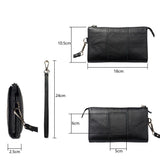 Exclusive Genuine Leather Case New Design Handbag for TEXET TM-D206 (2020)