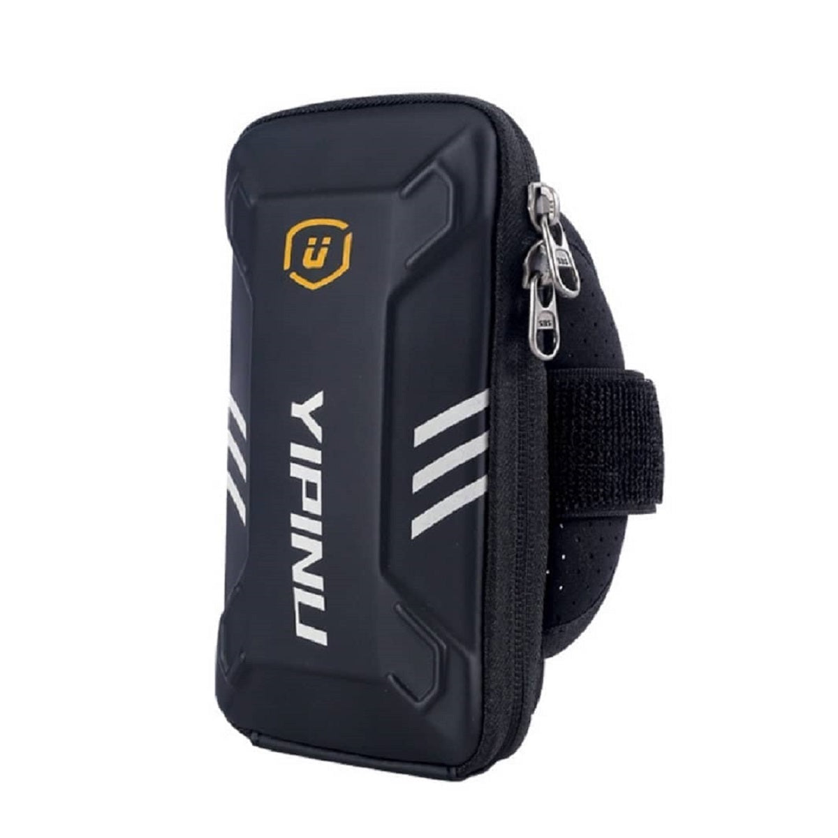Waterproof Reflective Armband Case with 2 Compartments Sport Running Walking Cycling Gym for Blackview BV6600 Pro (2021)