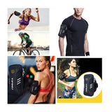 Waterproof Reflective Armband Case with 2 Compartments Sport Running Walking Cycling Gym for Kyocera Digno Bx2 (2021)