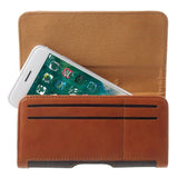 Case Metal Belt Clip Horizontal Design Textile and Leather for Samsung Galaxy S21+ 5G (2021)