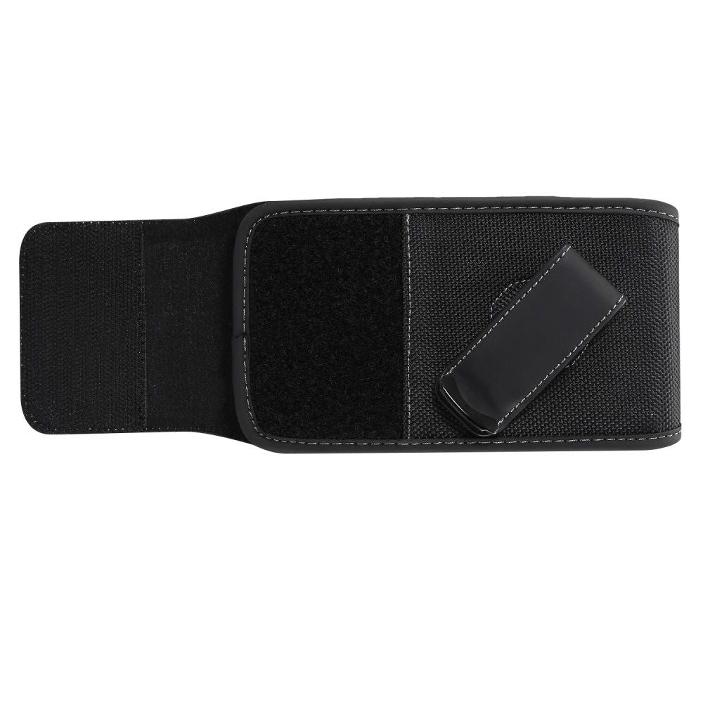 New Style Holster Case Cover Nylon with Rotating Belt Clip for ZTE Blade V10 Vita (2019) - Black