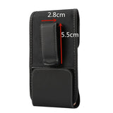 New Style Holster Case Cover Nylon with Rotating Belt Clip for Wiko Sunny3 (2019) - Black