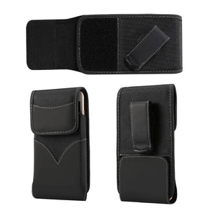 New Style Nylon Belt Holster with Swivel Metal Clip for iTel A48 (2020)