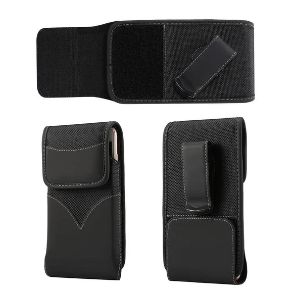 New Style Nylon Belt Holster with Swivel Metal Clip for Samsung Galaxy A21s (2020)