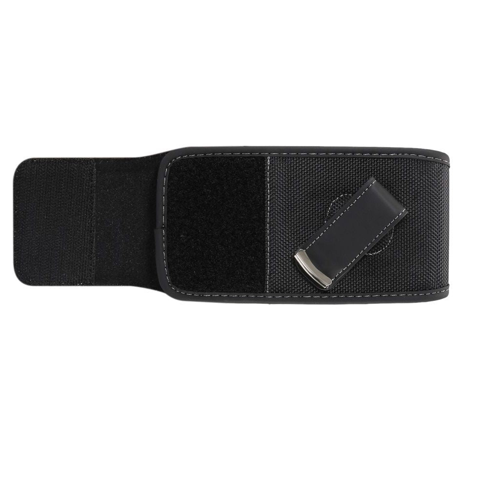 New Style Holster Case Cover Nylon with Rotating Belt Clip for ZTE Blade L8 (2019) - Black