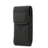 New Style Nylon Belt Holster with Swivel Metal Clip for SHARP SIMPLE SMARTPHONE 5 (2020)