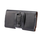 Genuine Leather Case Belt Clip Horizontal for Gigaset GS5 (2021)