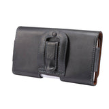 Genuine Leather Case Belt Clip Horizontal for Telstra Essential Smart 3 (2020)