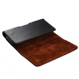 Case Belt Clip Genuine Leather Horizontal Premium for LAVA IRIS 42 (2019) - Black