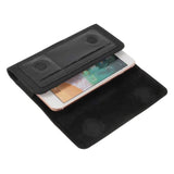 New Design Case Metal Belt Clip Horizontal Textile and Leather with Card Holder for Vivo iQOO U3x 5G (2021)