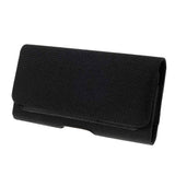 New Design Case Metal Belt Clip Horizontal Textile and Leather with Card Holder for Xtouch X10 (2020)