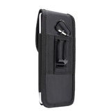 Belt Case Cover Nylon with Metal Clip New Style Business for Samsung Galaxy S20 Ultra (2020) - Black