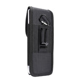 Nylon Belt Holster with Metal Clip and Card Holder for Bbk Vivo X70 Pro+ 5G (Bbk V2145A) (2021)