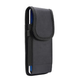 Nylon Belt Holster with Metal Clip and Card Holder for HiSense E50 Lite (2021)