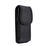 Nylon Belt Holster with Metal Clip and Card Holder for Realme Narzo 30 Pro 5G (2021)