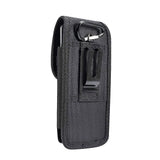 Nylon Belt Holster with Metal Clip and Card Holder for Oppo Find N (2021)