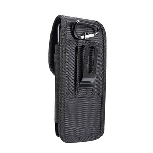 Belt Case Cover Nylon with Metal Clip New Style Business for BQ Mobile BQ-5016G Choice (2020) - Black