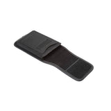  Belt Case Cover with Card Holder Design in Leather and Nylon Vertical for TEXET TM-5084 PAY 5 4G (2020)