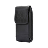  Belt Case Cover with Card Holder Design in Leather and Nylon Vertical for Realme Q3 Pro Carnival Edition (2021)