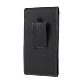 New Design Case Cover Vertical Holster with Belt Loop for Oukitel U16 Max - Black