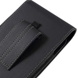 New Design Case Cover Vertical Holster with Belt Loop for RugGear RG850 - Black