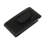 New Design Holster Case with Magnetic Closure and Belt Clip swivel 360 for Kyocera au Basio3 WiMAX 2+ KYV43 - Black