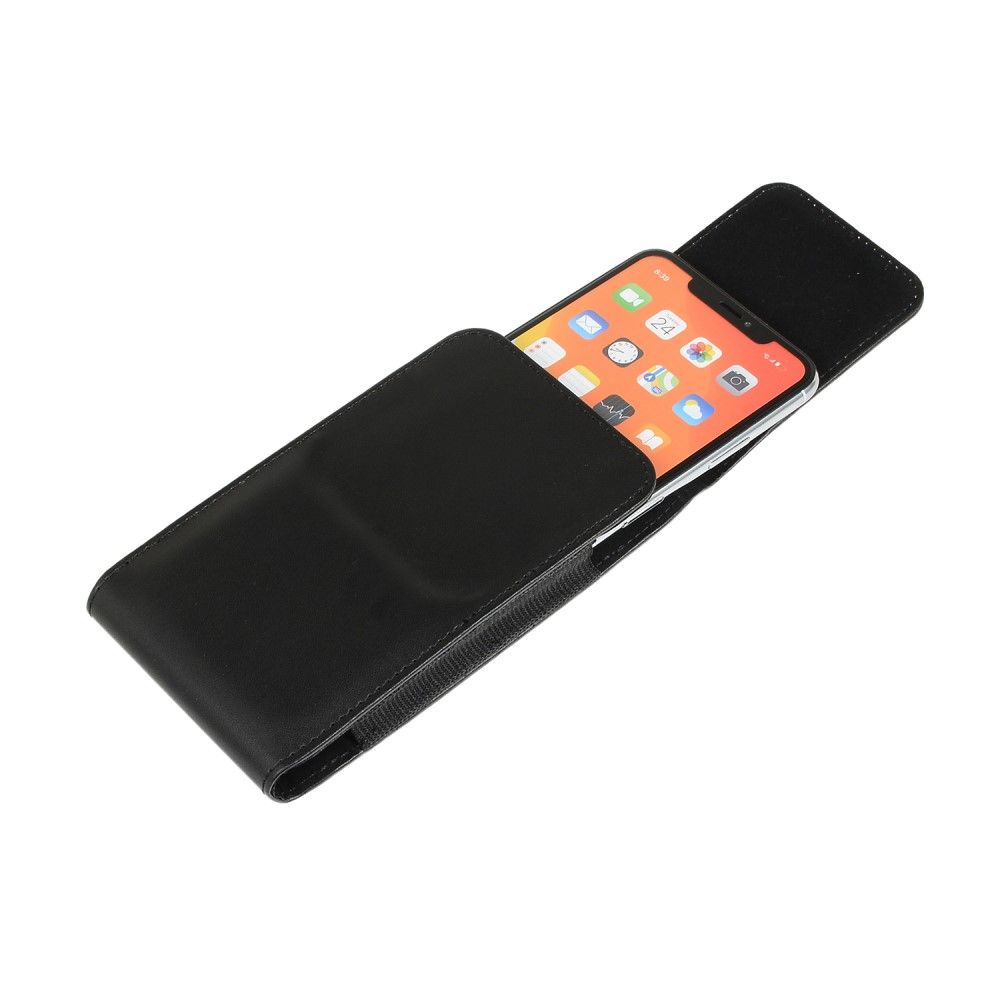 New Design Holster Case with Magnetic Closure and Belt Clip swivel 360 for Intex Aqua S3 - Black
